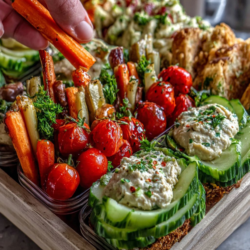 Easy Veggie Lunch Box Ideas